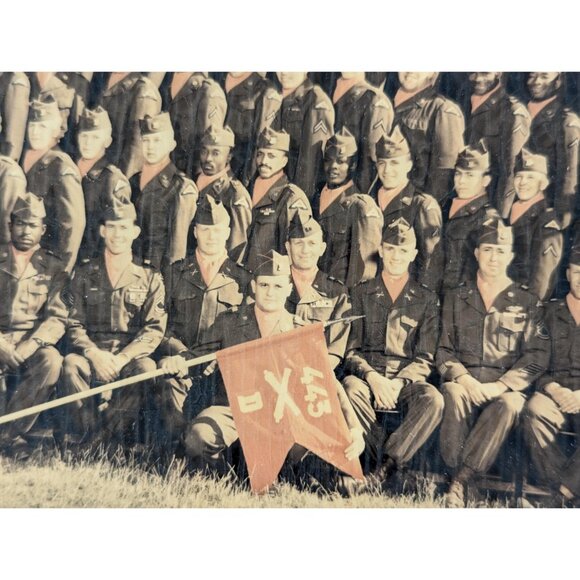 1950 US Army Field Artillery Cadet group photo, 443rd Antiaircraft Artillery - Picture 6 of 10
